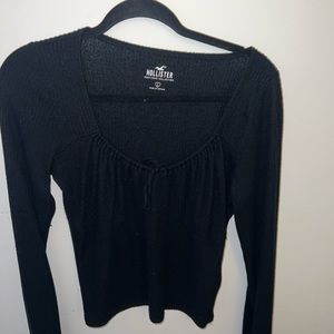 Cross tied Hollister baby tee